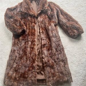 Luxurious Brown Fur Coat
